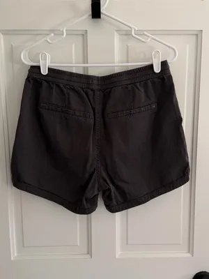 Supplies Gray Pull On‎ Shorts Medium Casual Cotton Blend Elastic Waist thumbnail 2