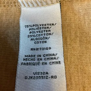 Women's Tan Cardigan Sweater Size L thumbnail 7