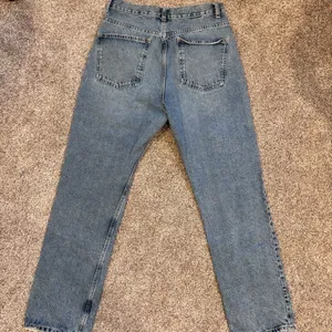Zara Light Blue Denim Straight Leg Jeans Size 10 thumbnail 7