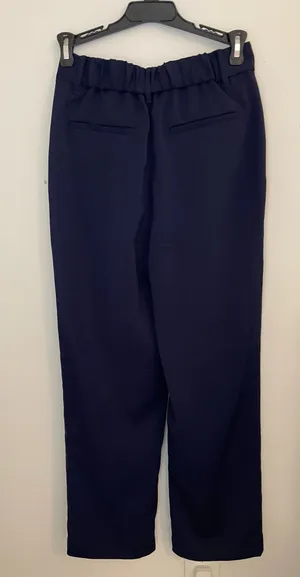 NWT Quince Pleated Crepe Wide Leg Trousers thumbnail 2
