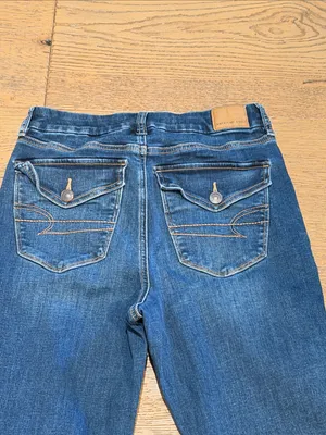 American Eagle curvy super high Rise Flare Jeans 4 thumbnail 3