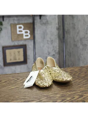 A New Day Womens Sammie Shoes Sequin Ballet Flats 94685483 Gold Yellow 6M thumbnail 3
