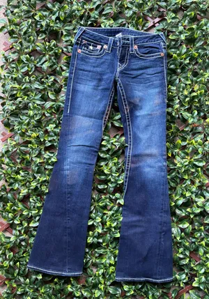 True Religion Jeans Size 28 Dark Wash thumbnail 1
