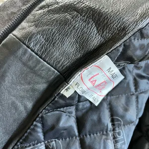 Leather Jacket Black Size L thumbnail 5