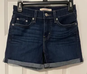 Levi's Mid-Length Denim Shorts thumbnail 1