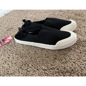 Roxy Womens Black Slip On Sneakers Casual Comfort Canvas Shoes Size 8 thumbnail 6