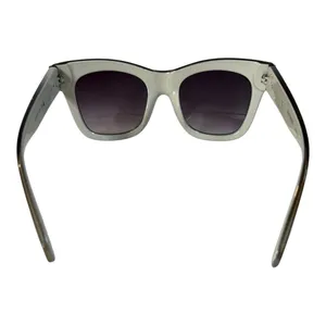 Steve Madden Sunglasses Womens‎ Green Chain Link Cat Eye Y2K Retro SR0422 thumbnail 4