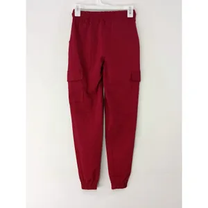 Faden Women’s Cargo Jogger Pants Burgundy Size Medium thumbnail 15