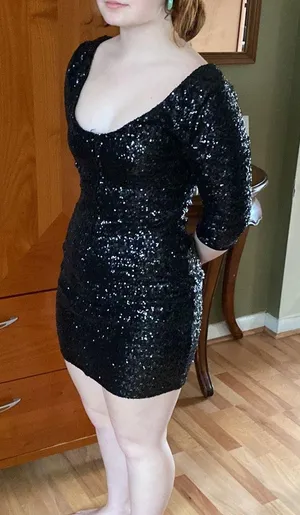 Crystal Doll Sequin Mini Dress thumbnail 1