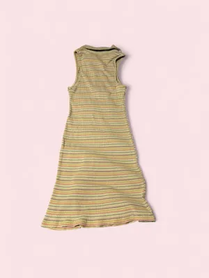 wild fable Sleeveless Striped Knit Polo Dress - Multicolor thumbnail 2