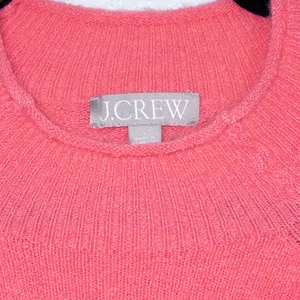 J. Crew Petunia Pink Super Soft Yarn Rollneck Sweater Size Large thumbnail 4