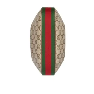 Gucci Supreme Canvas Attache Small Crossbody Purse 2 straps Moon Crescent Luxury thumbnail 5