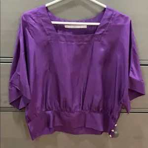 Gibson Purple silky top thumbnail 2