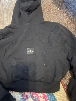 Alo sweet escape zip up hoodie thumbnail 9