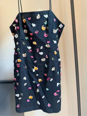 Anthropologie Brynne 3D Spaghetti-Strap Dress by Maeve thumbnail 5