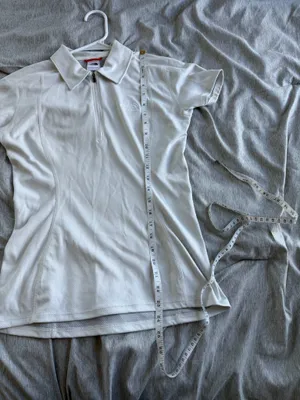 The North Face Women White Quarter Zip Short Sleeve Polo Shirt S P Outdoor Golf thumbnail 9