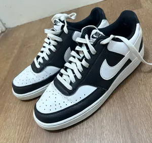 Nike Court Vision Low NN Black/White-Black Women Size 10 thumbnail 1
