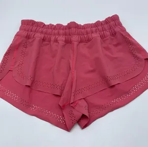 Lululemon Hit It Running Short Polar Pink W7AE1S Athleisure Perforated 4 Light thumbnail 1
