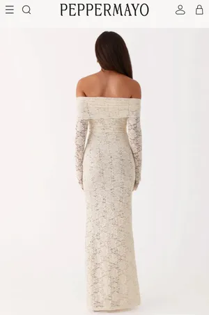 Peppermayo White Lace Dress thumbnail 2