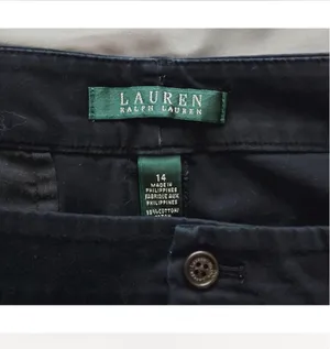 Ralph Lauren Navy Chino Shorts 14 Resort Beach Cruise Luxury Money Yacht Club thumbnail 2