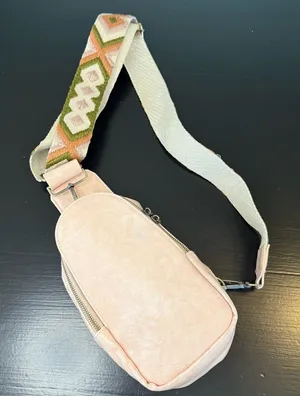 Stylish Pink Crossbody Bag‎ thumbnail 1