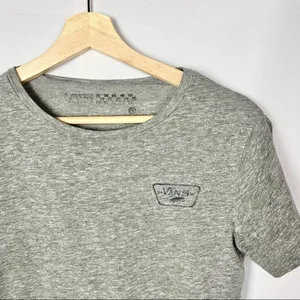 VANS‎ Gray Black Skateboard Logo Graphic T-Shirt XS thumbnail 3
