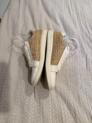 Dolce Vita Neo White and Raffia Sneakers (2) thumbnail 6