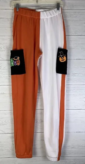 Revolution Dancewear Halloween sweatpant joggers size M juniors thumbnail 1