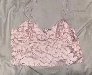 Free People Pink Bralette thumbnail 1