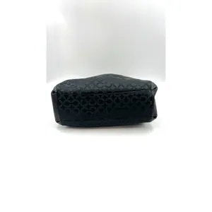 Coach Madison Op Art Sateen Phoebe Shoulder Bag Black Jacquard thumbnail 7