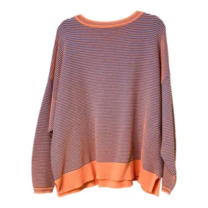 LIVI for Lane Bryant Crew-Neck Ottoman Sweater in Coral Fusion Size 22/24 EUC thumbnail 4