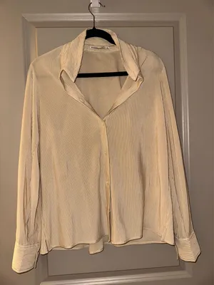 Abercrombie Dress Shirt Satin ribbed thumbnail 1