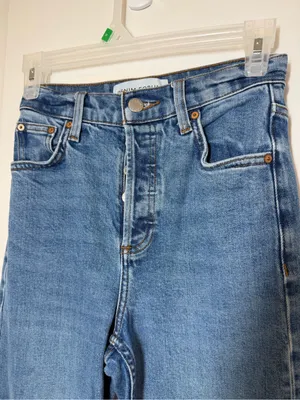 Aritzia Denim Forum Arlo High-Rise Straight Leg Jeans thumbnail 4