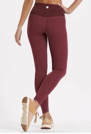 Vouri Lux Rib Studio Legging Desert Rose Heather thumbnail 2