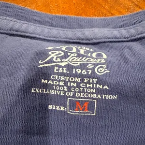 Ralph Lauren Purple Tee with Red Polo Pony thumbnail 2