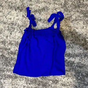 Entro Royal Blue Tie Top thumbnail 1