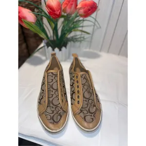 GUESS Brown/Tan Trainers Size 6 thumbnail 9