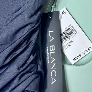 NWT La Blanca Black Island Goddess‎ One Piece Swimsuit - Size 6 thumbnail 7
