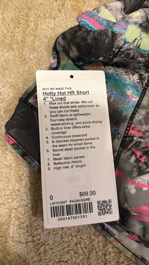 Lululemon Hot Shorts 4" High-Rise thumbnail 2