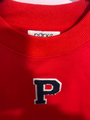 Red parke mockneck  thumbnail 3