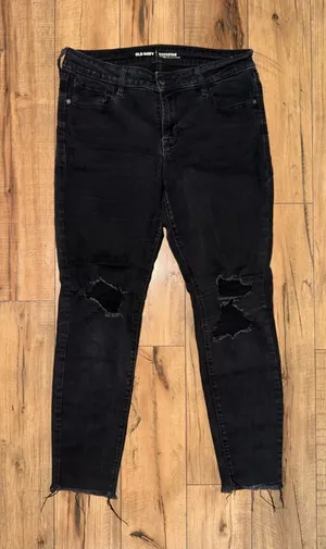 Black old navy jeans thumbnail 1