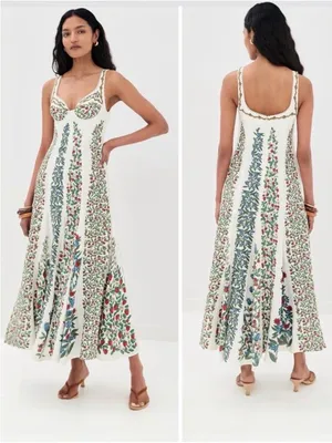Farm Rio Fruit Beauty Cocktail Maxi Dress thumbnail 6