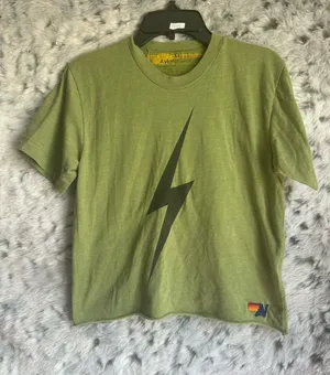 63. Aviator Nation cropped raw hem xs thumbnail 1