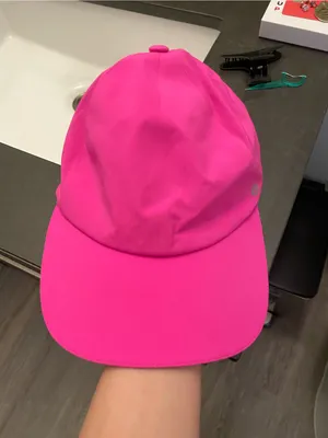 LULULEMON  HOT PINK BASEBALL CAP S/M thumbnail 7