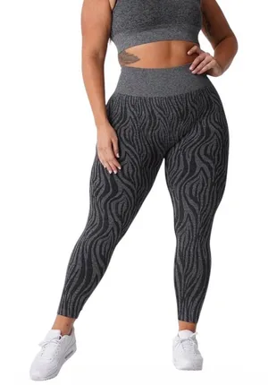 NVGTN Speckled Zebra Seamless Leggings thumbnail 1