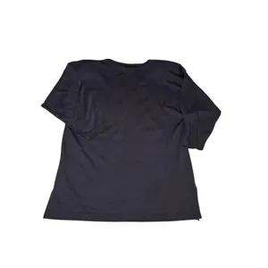 Eminent‎ Womens Black Floral Sequin 1/2 Sleeve Blouse Top Size M thumbnail 3