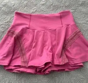 Free people movement pink skirt thumbnail 1