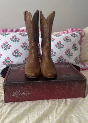 Lucchese Western Snip-Toe Boots thumbnail 1