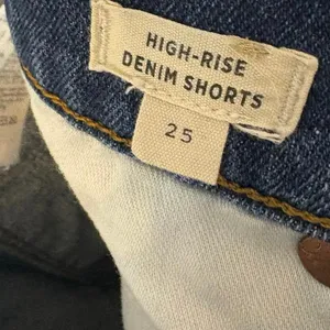Madewell‎ High Rise Denim Shorts Size 25 thumbnail 6