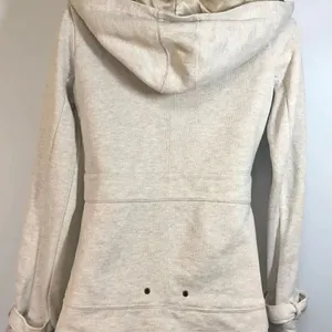 Billabong Women’s Double Breasted Coat, Hooded in Cream, Size Small thumbnail 5
